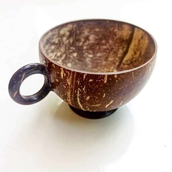 coconut shell tea cup