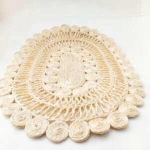 Eco Ceylon Handmade Table Mat set made out of hana plant also known as Kantala leaf