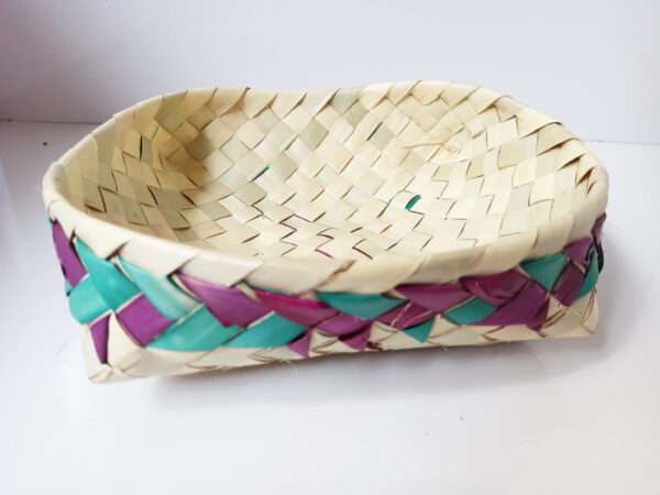 Eco Ceylon Palmyra Leaf Basket is made out of Thal Leaf