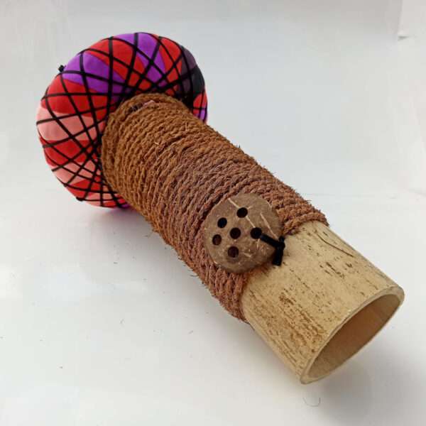 Eco Ceylon Pittu Bamboo made out of Bamboo, Coconut fiber string and cloth also Known Pittu Bambuwa