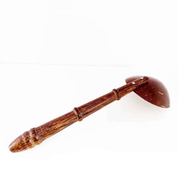 Eco Ceylon Rice Spoon Made out of coconut shells and Kithul palm wood
