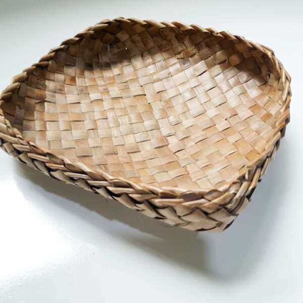 Coconut Leaf Basket made out of coconut leaf